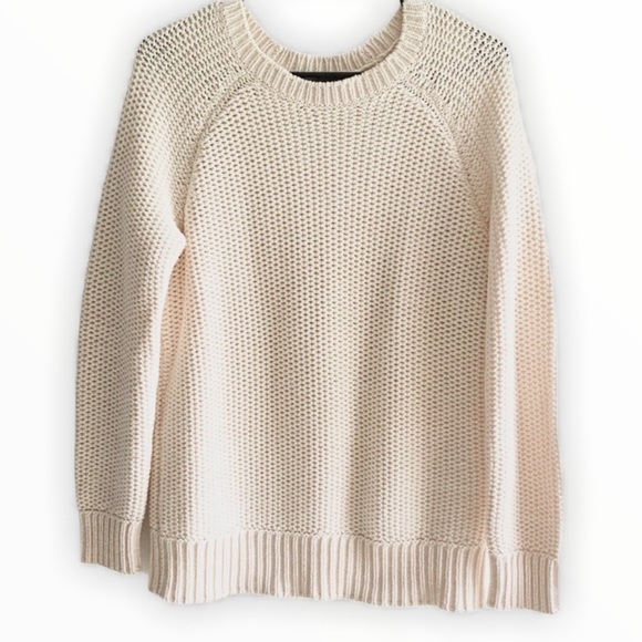 Vince Sweaters - VINCE cream cotton chunky sweater size medium